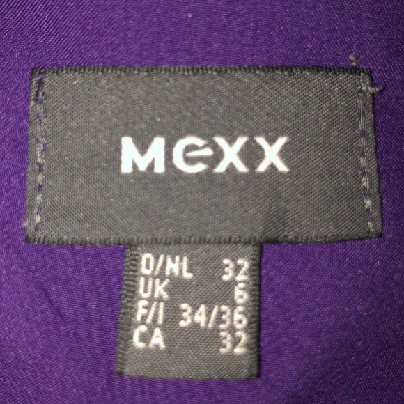 Deep Purple Spaghetti Mini Dress - Picture 4 of 4